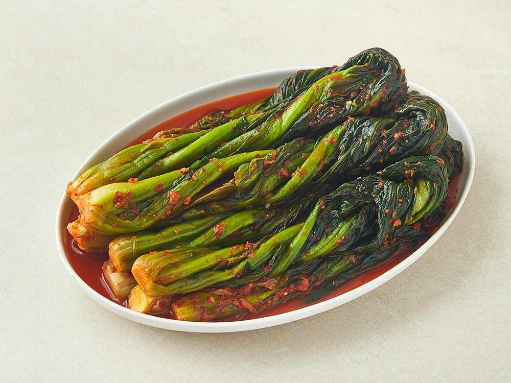 Ju King San Kimchi Yeosu Dolsan Mustard Greens Kimchi , 5 kg, 1 Pack (주왕산김치 여수 돌산 갓김치, 5kg, 1개)