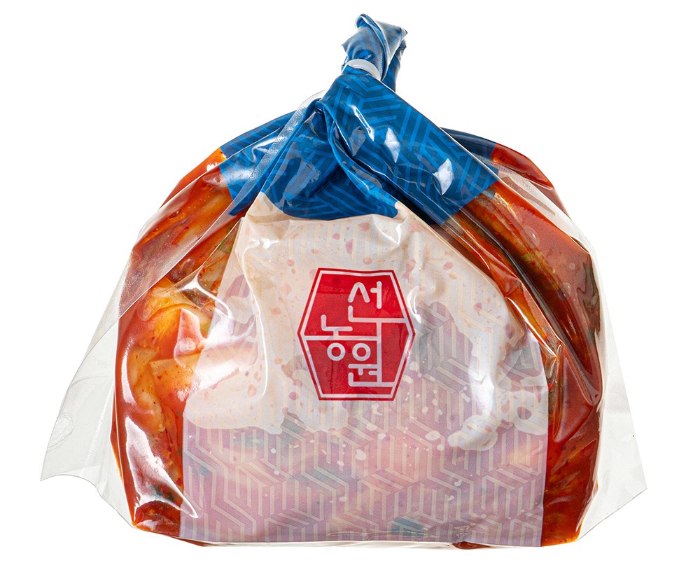 Seonnongwon Bon Sseoleun Pear Chu Kimchi , 1.2 kg, 1 Pack (선농원 본 썰은 배추김치, 1.2kg, 1개)