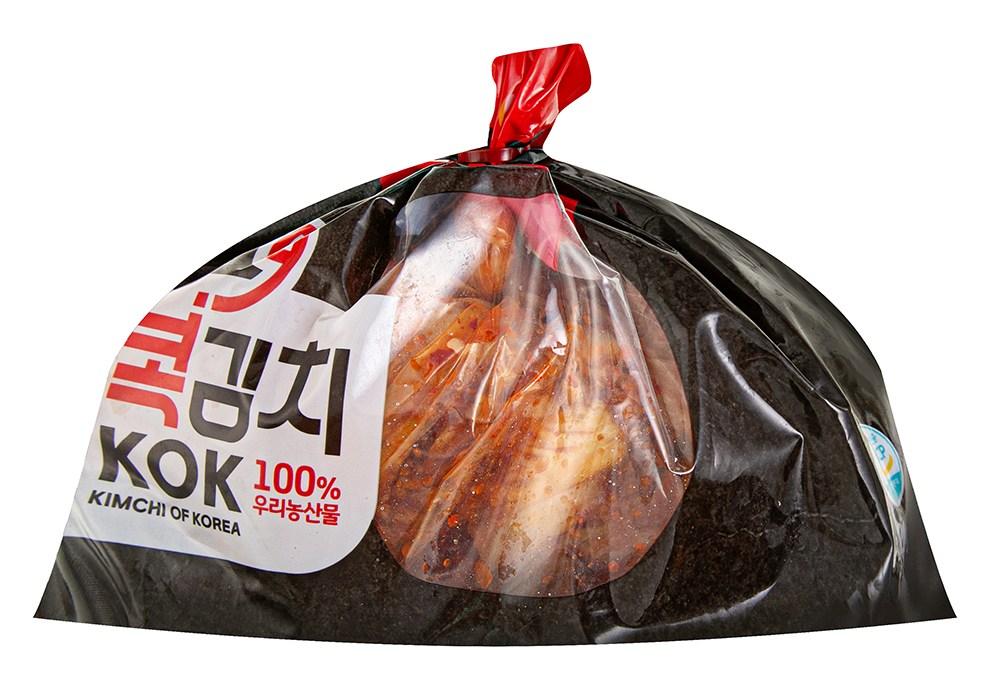 Kokjipeokok Garlic Kimchi , 1 kg, 1 Pack (콕집어콕 마늘김치, 1kg, 1개)