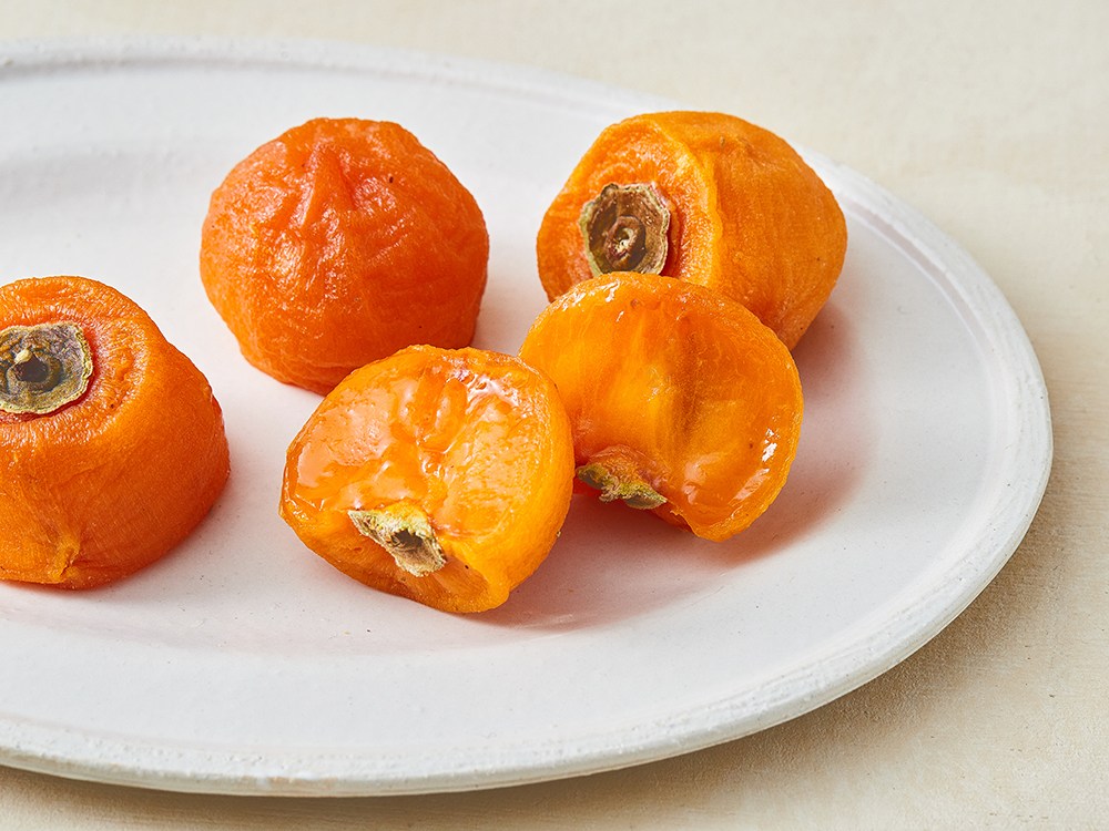 Persimmon Miin Sangju Bangeonsi 24 Pack + Syopingbaek ( Frozen ), 1 Pack , 1.2 kg (감미인 상주 반건시 24입 + 쇼핑백 (냉동), 1개, 1.2kg)
