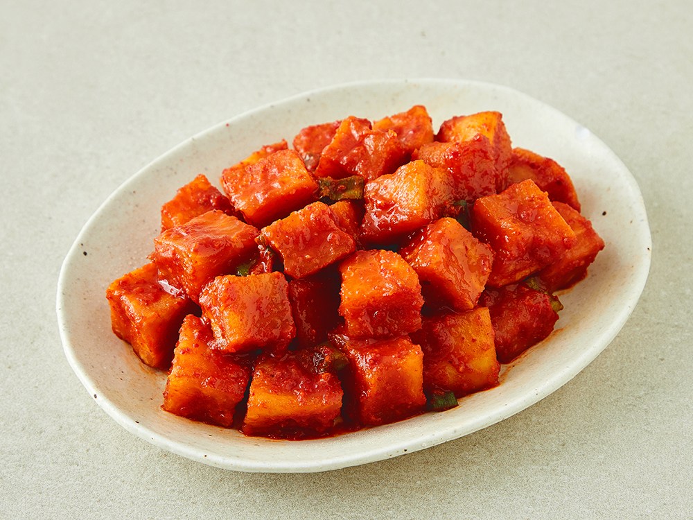 Ul Silbi Kkakdugi , 500 g, 1 Pack (한울 실비깍두기, 500g, 1개)