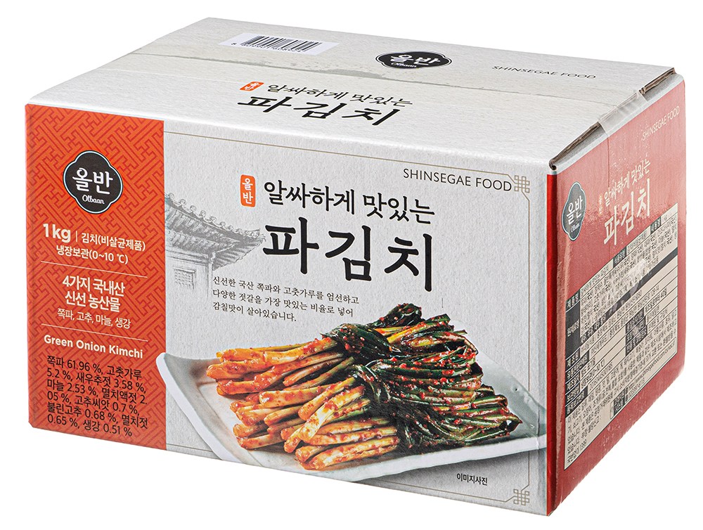 Olban Alssahage Tasty Pa Kimchi , 1 kg, 1 Pack (올반 알싸하게 맛있는 파김치, 1kg, 1개)