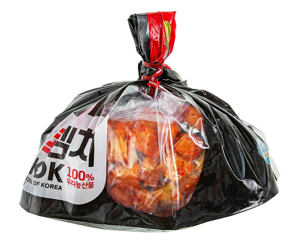 Kokjipeokok Kok Kkakdugi , 3 kg, 1 Pack (콕집어콕 콕 깍두기, 3kg, 1개)