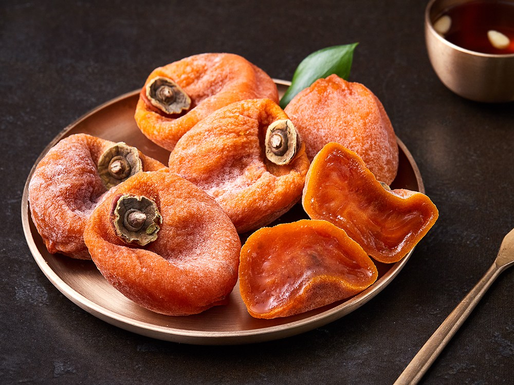 Persimmon Chil Flavor Sangju King Got Persimmon ( Frozen ), 320 g(6 Pack ), 1 Pack (감칠맛 상주 왕곶감 (냉동), 320g(6입), 1개)