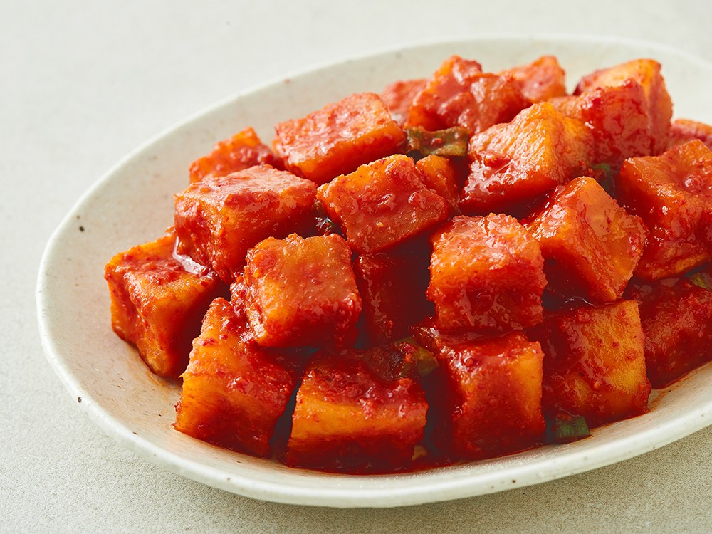 Ul Silbi Kkakdugi , 500 g, 1 Pack (한울 실비깍두기, 500g, 1개)
