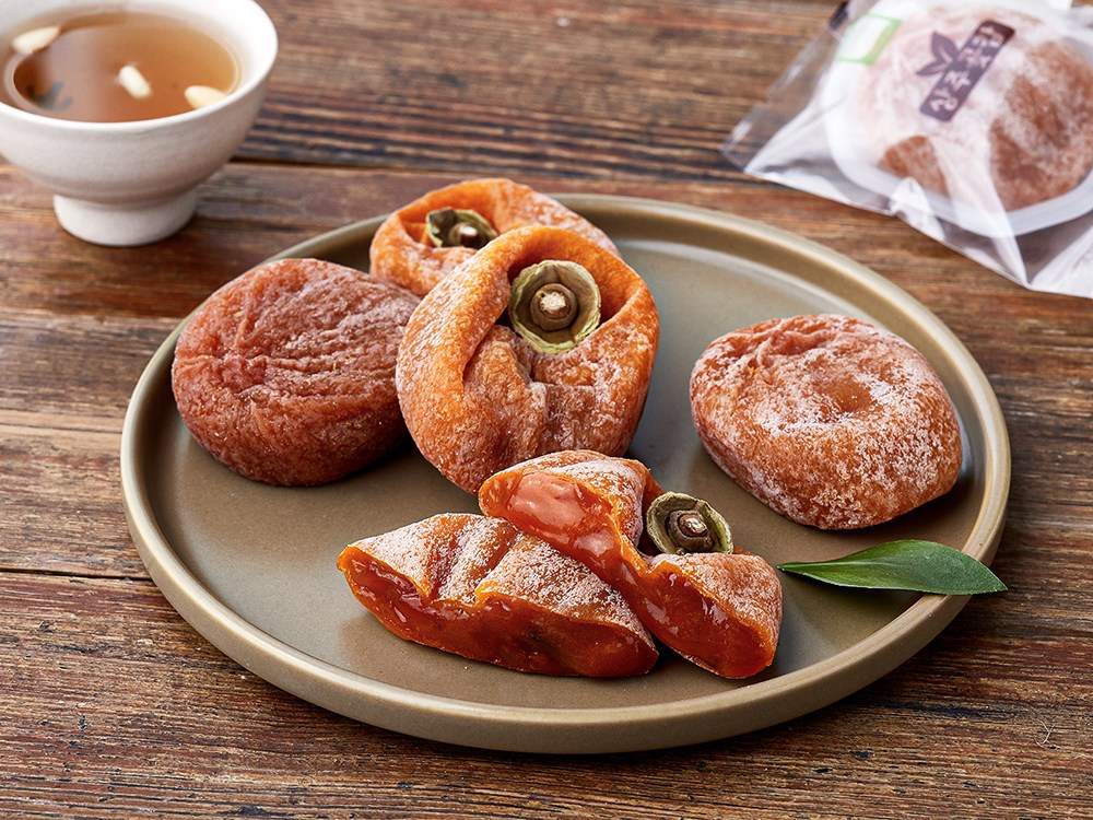 Jayeonpam Sangju Silsokgot Persimmon 10~12 Pack ( Frozen ), 400 g, 1 Box (자연팜 상주 실속곶감 10~12입 (냉동), 400g, 1박스)