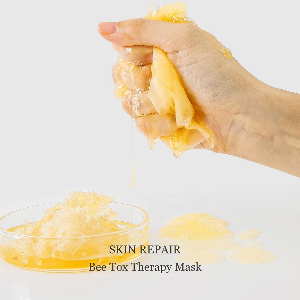 celimax 蜂護膚面膜套裝- Skin Repair Bee Tox Mask，滋養，柔滑肌膚，容光煥發，10片, 1盒- 片狀面膜| 酷澎