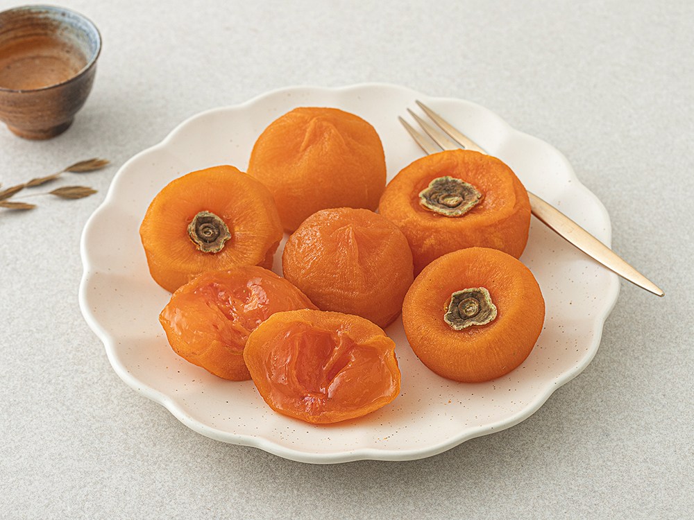 Persimmon Miin Sangju Bangeonsi 10 Pack ( Frozen ), 1 Pack , 500 g (감미인 상주 반건시 10입 (냉동), 1개, 500g)