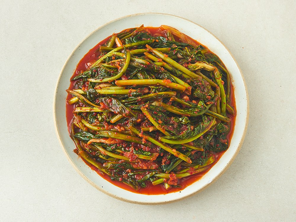 Ju King San Kimchi Yeolmu Kimchi , 2 kg, 1 Pack (주왕산김치 열무김치, 2kg, 1개)