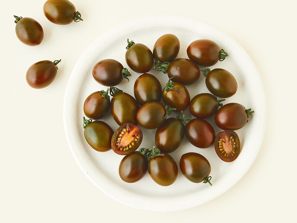 Heukdaechu Cherry Tomato , 2 Pack , 500 g (흑대추 방울토마토, 2개, 500g)