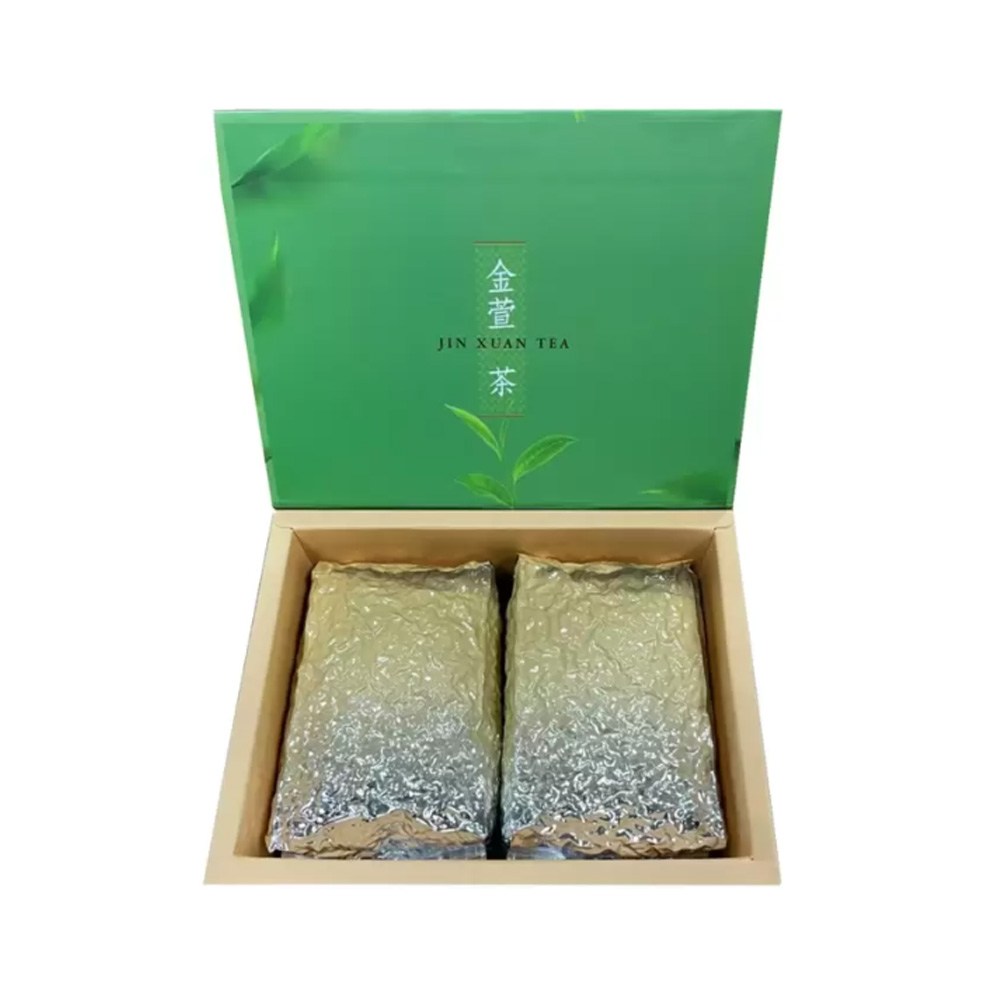 桂淳金萱茶禮盒- 台灣南投茶葉清新回甘送禮自用, 300g, 2包, 1盒- 其他