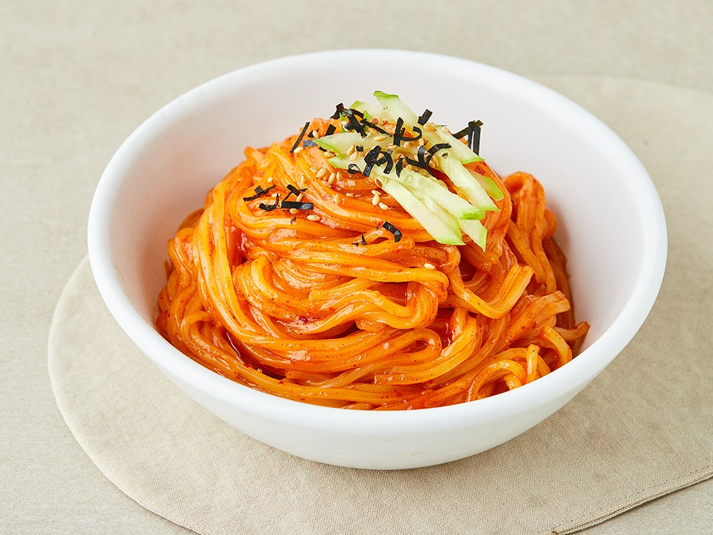 칠갑농산 부드러운 생쫄면 비빔면, 424g, 1개