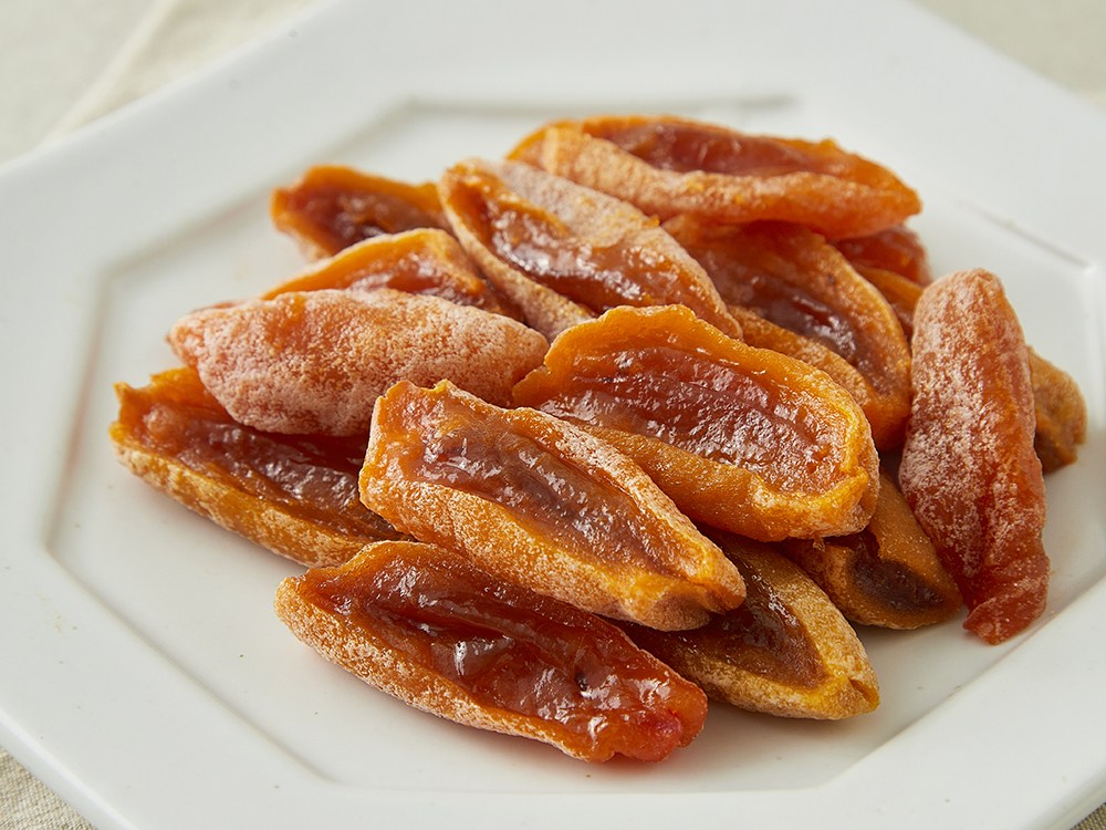 Jirijeokpyosi Injeung Persimmon Chil Flavor Pack Ssok Got Persimmon Tto Pack ( Frozen ), 1 Pack , 300 g (지리적표시 인증 감칠맛 한입 쏙 곶감또개 (냉동), 1개, 300g)
