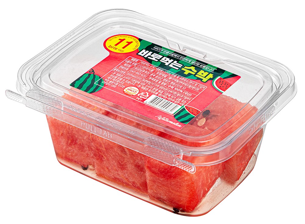 Bameok Watermelon , 500 g, 1 Pack (바로먹는수박, 500g, 1개)