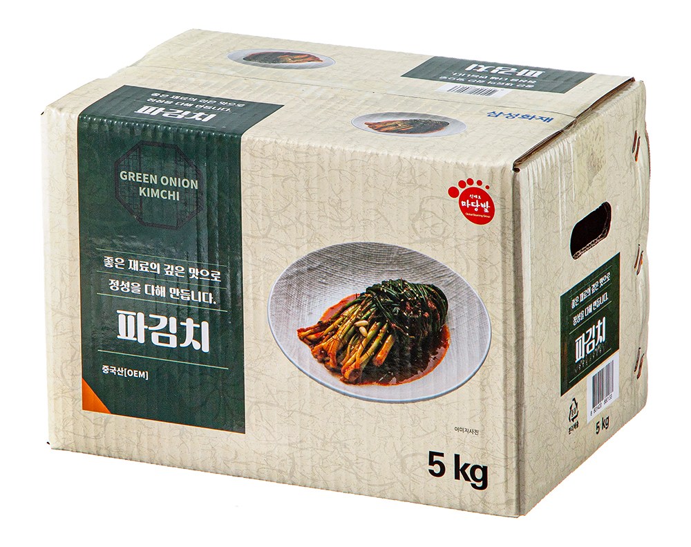 Madangbal Pa Kimchi , 5 kg, 1 Pack (마당발 파김치, 5kg, 1개)