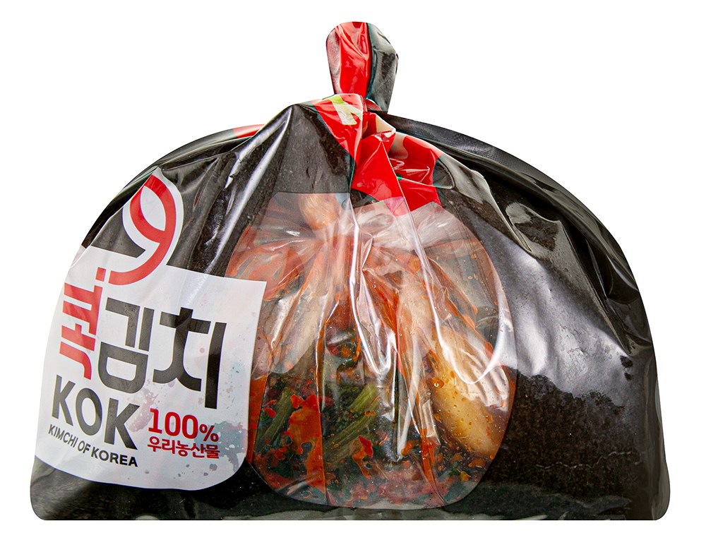 Kokjipeokok Kok Chonggak Kimchi , 1.5 kg, 1 Pack (콕집어콕 콕 총각김치, 1.5kg, 1개)