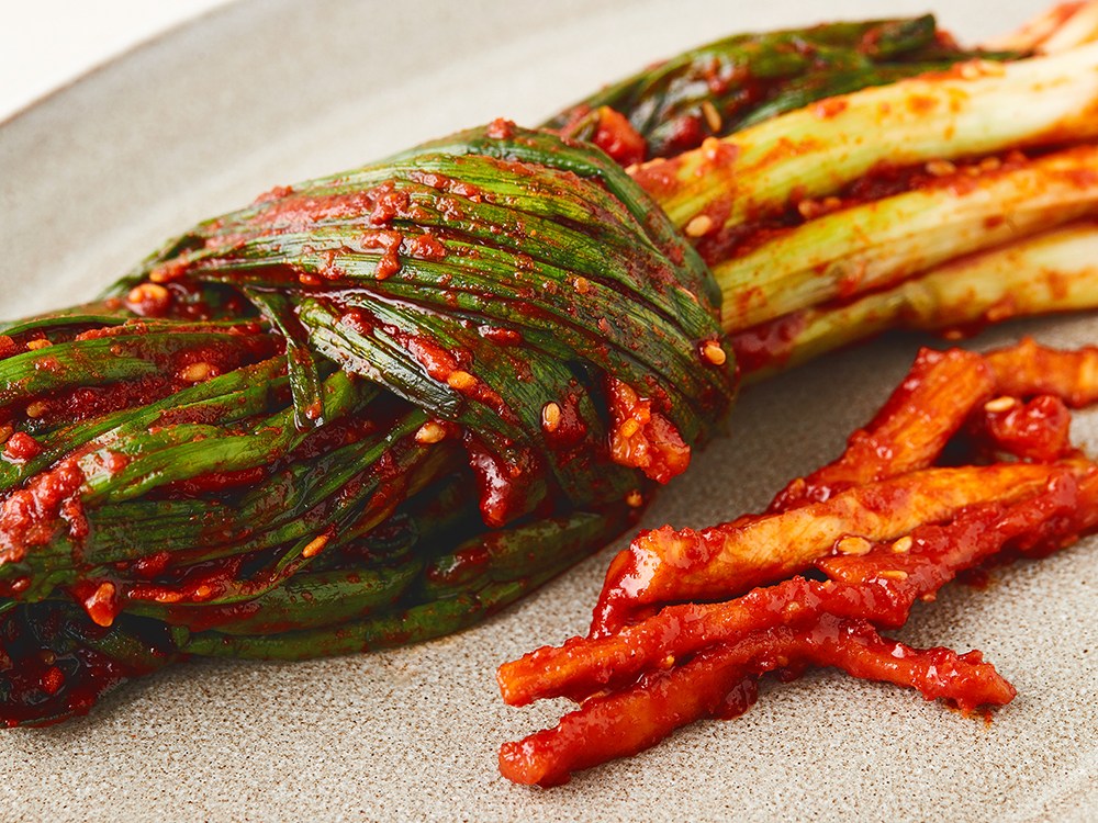 Deulsaem Pa Kimchi , 300 g, 1 Pack (도들샘 파김치, 300g, 1개)