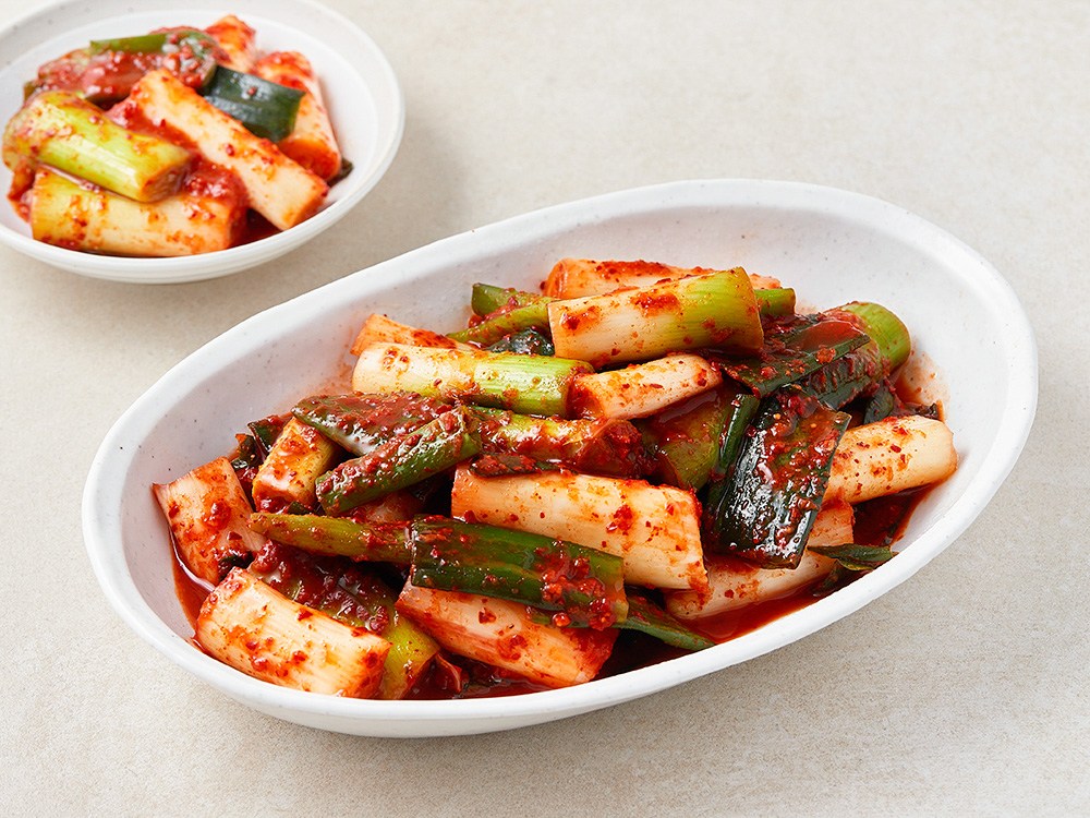 Hwangboma Green Onion Kimchi , 5 kg, 1 Pack (황보마을 대파김치, 5kg, 1개)