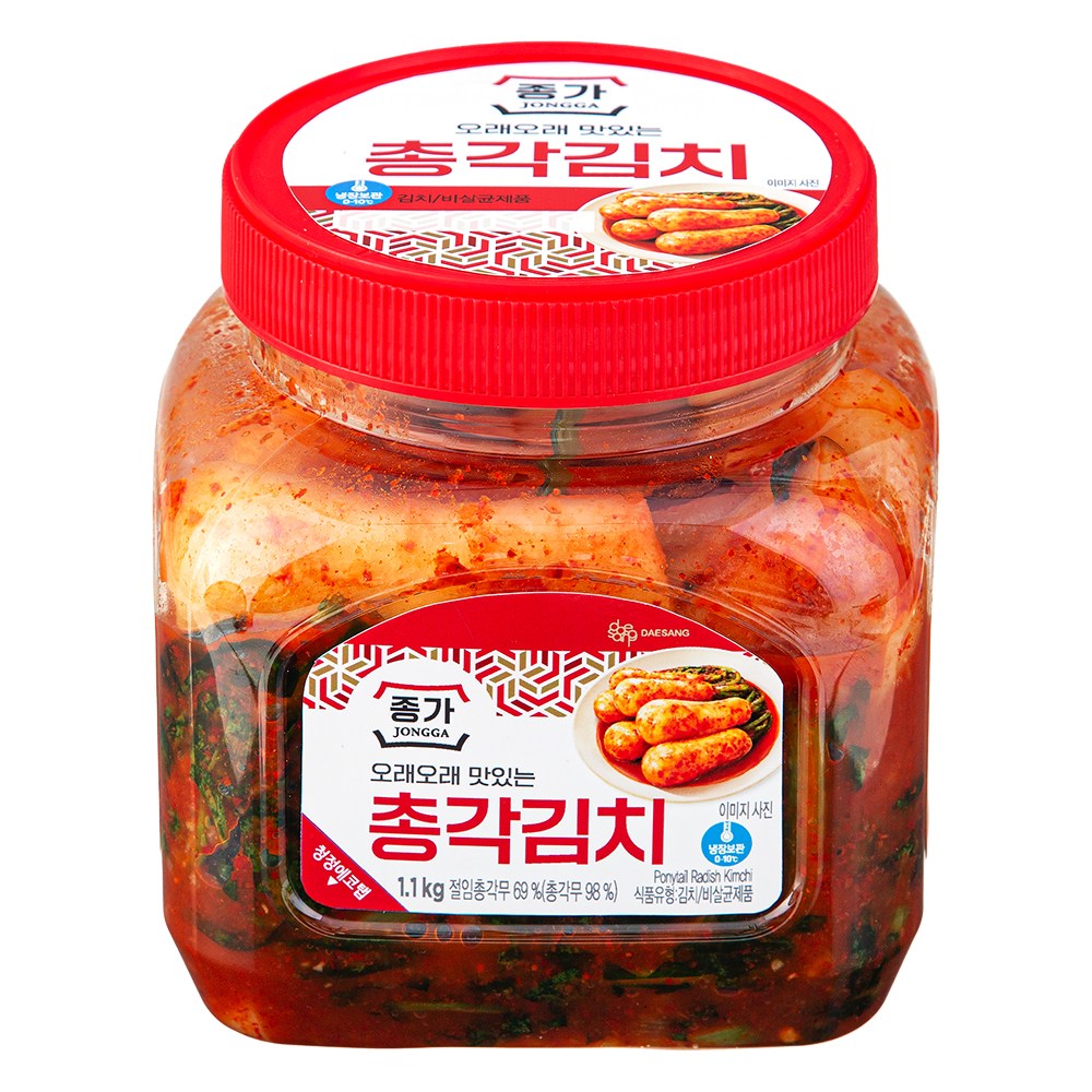 Daesang Jongga Chonggak Kimchi (대상 종가 총각김치)