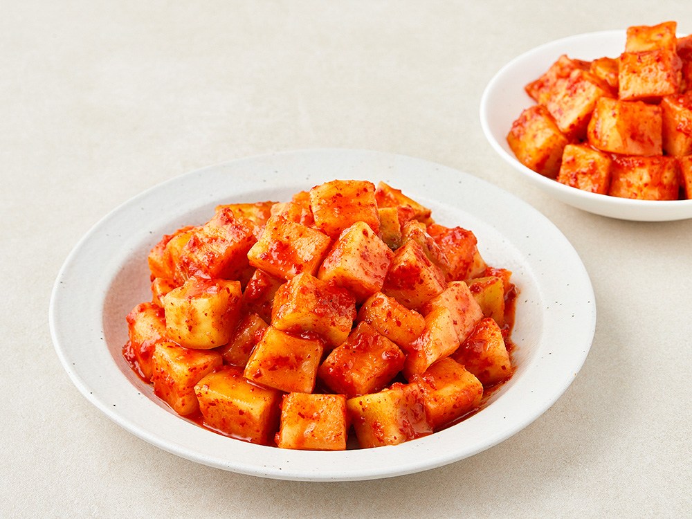 Hwangboma Kkakdugi , 10 kg, 1 Pack (황보마을 깍두기, 10kg, 1개)