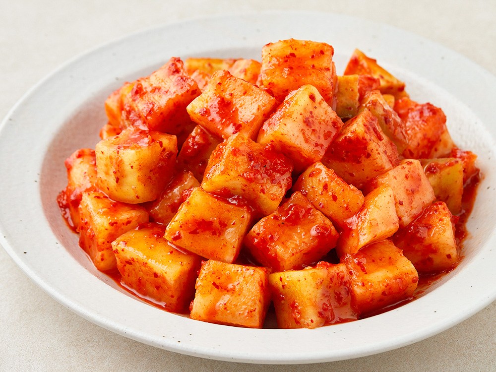 Hwangboma Kkakdugi , 10 kg, 1 Pack (황보마을 깍두기, 10kg, 1개)