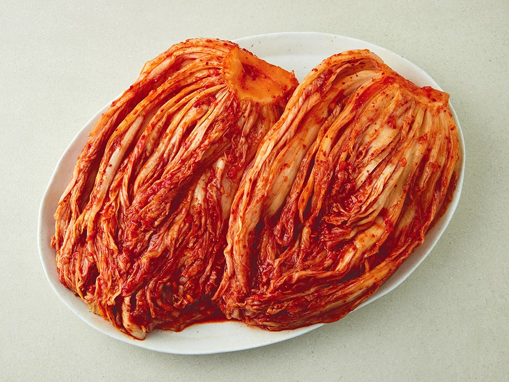 Hwangboma Jung Domestic Whole Napa Kimchi , 3 kg, 1 Pack (황보마을 중국산 포기김치, 3kg, 1개)