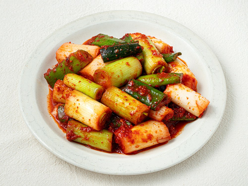 Haedam Village Green Onion Kimchi , 800 g, 1 Pack (해담촌 대파김치, 800g, 1개)