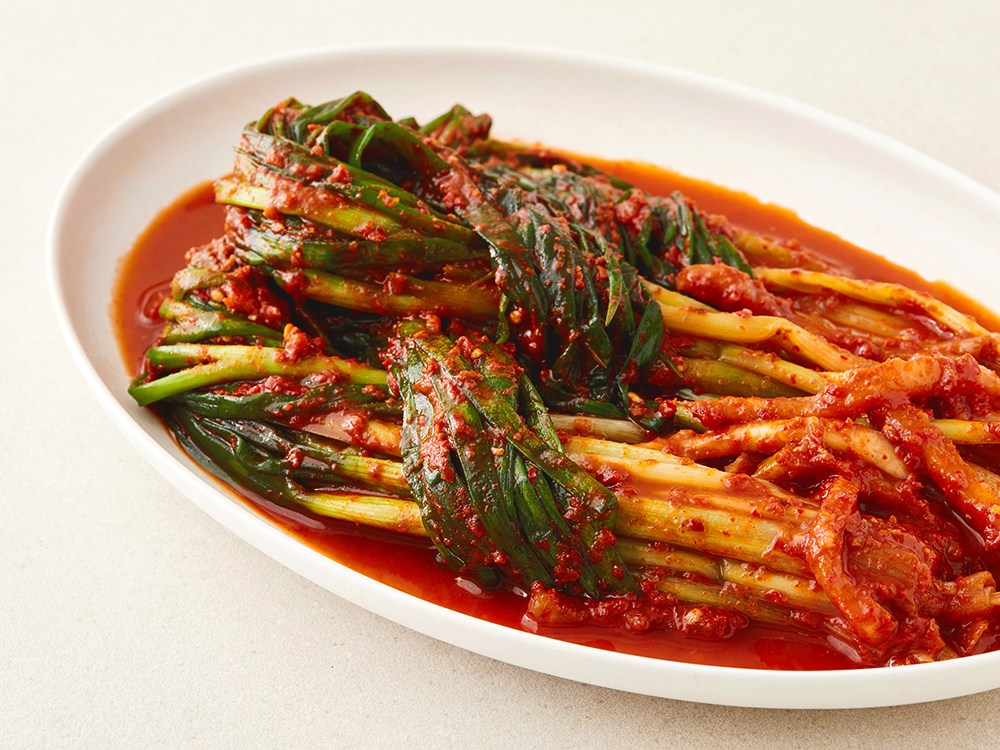 Bareuntebeul Jeonra Yeosu Pa Kimchi , 1 kg, 1 Pack (바른테이블 전라도 여수 파김치, 1kg, 1개)