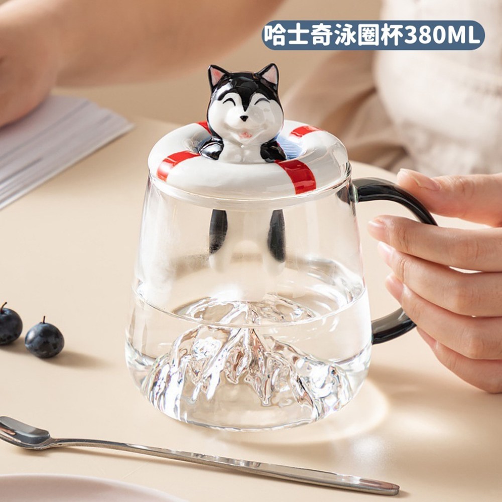 白色哈士奇小狗_视频素材下载, image size:1000x1000