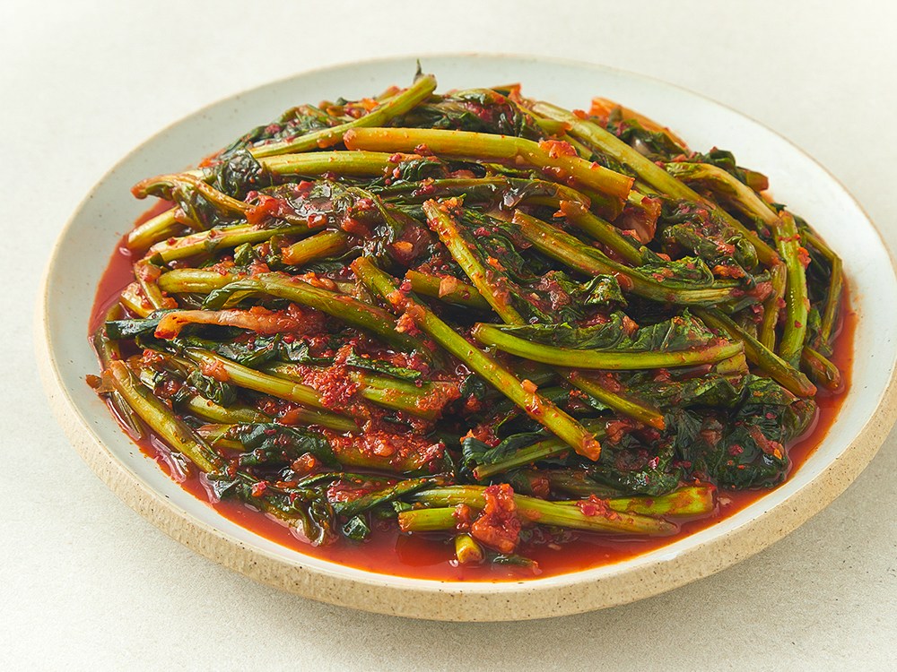 Ju King San Kimchi Yeolmu Kimchi , 2 kg, 1 Pack (주왕산김치 열무김치, 2kg, 1개)