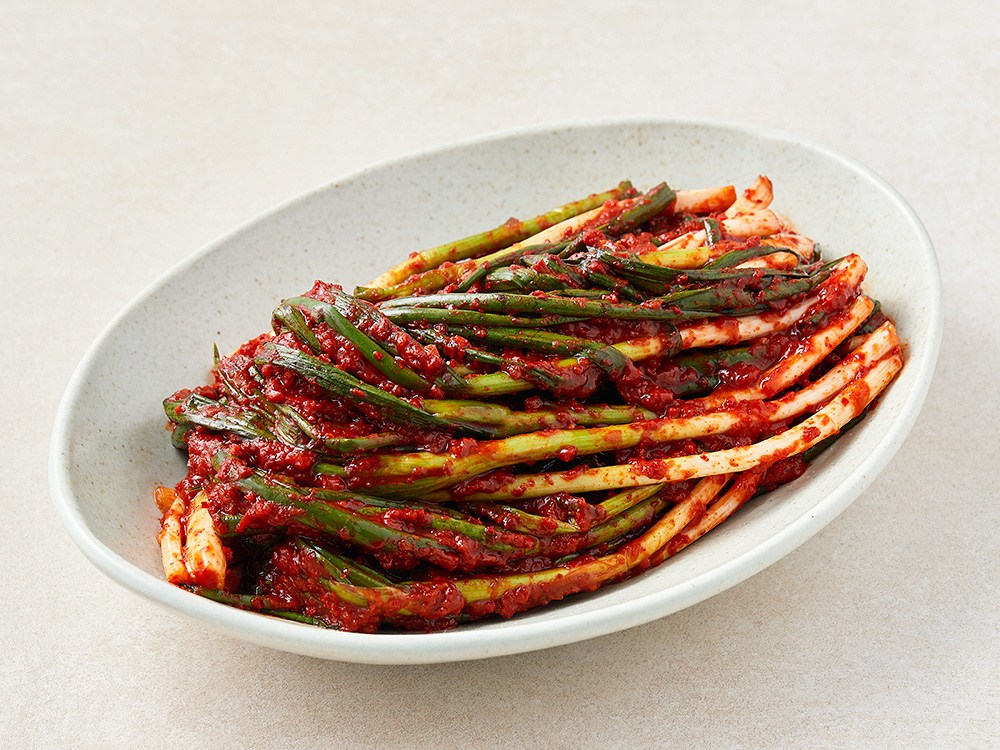 Hwangboma Scallion Kimchi , 5 kg, 1 Pack (황보마을 쪽파김치, 5kg, 1개)