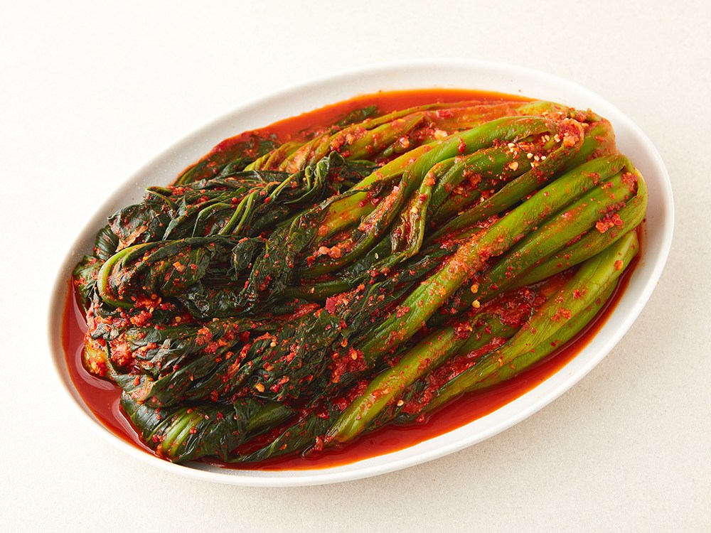 Bareuntebeul Yeosu Dolsan Mustard Greens Kimchi , 1 kg, 1 Pack (바른테이블 여수 돌산 갓김치, 1kg, 1개)