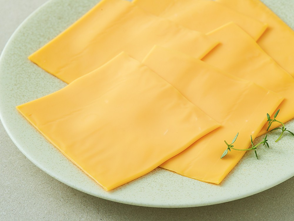Sonamu Ojik Chedaman Dongwon Seul Rice Cheese (소와나무 오직 체다로만 동원 슬라이스치즈)