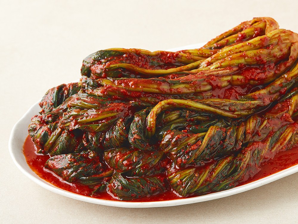 Hwangboma Mustard Greens Kimchi , 5 kg, 1 Pack (황보마을 갓김치, 5kg, 1개)