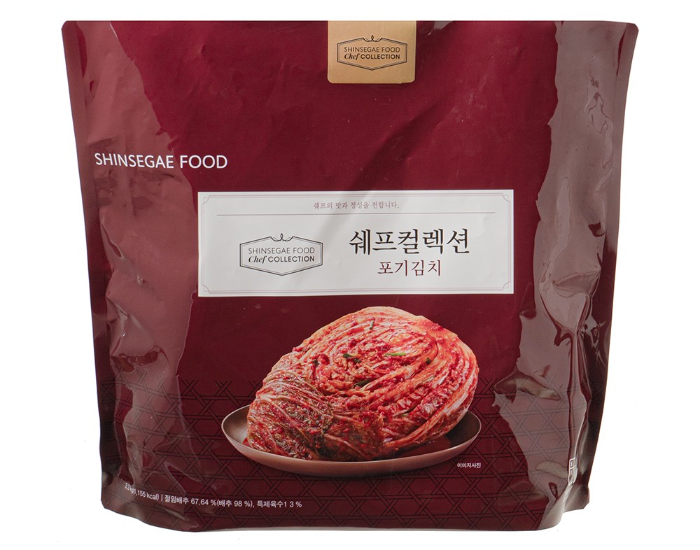 Swepeu Collection Whole Napa Kimchi , 3.3 kg, 1 Pack (쉐프컬렉션 포기김치, 3.3kg, 1개)