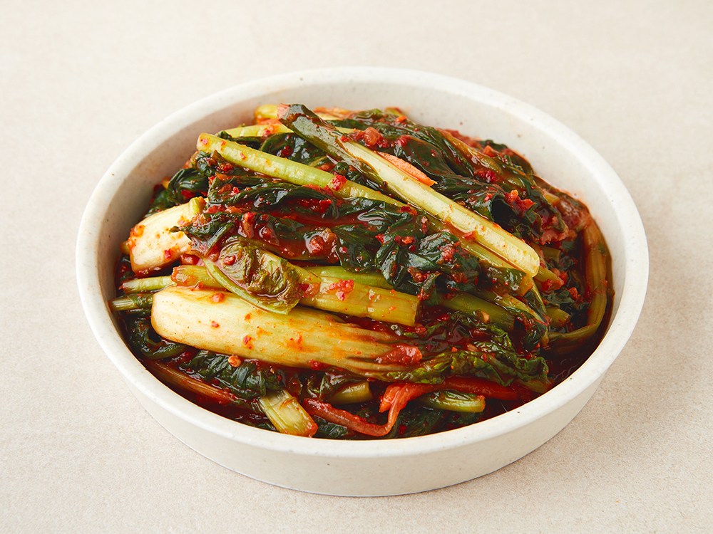 Haedam Village Eolgal Yeolmu Kimchi , 1 kg, 1 Pack (해담촌 얼갈이 열무김치, 1kg, 1개)