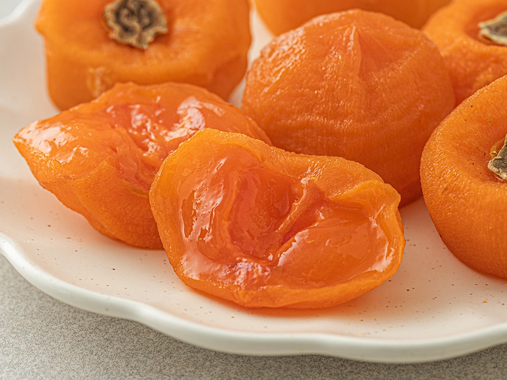 Persimmon Miin Sangju Bangeonsi 10 Pack ( Frozen ), 1 Pack , 500 g (감미인 상주 반건시 10입 (냉동), 1개, 500g)