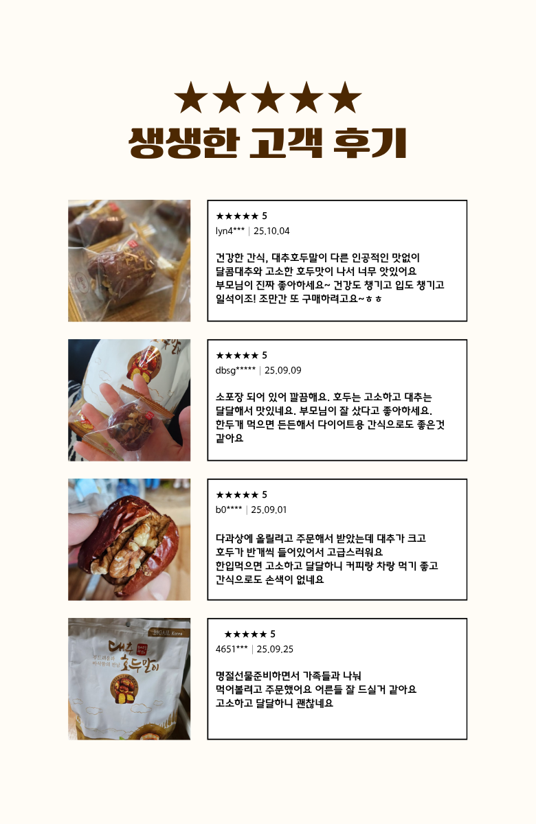 Bikoria Daechuhomal King Daechu Jungguk Gansik , 1 Pack , 500 g (비가일코리아 대추호두말이 왕대추 중국 간식, 1개, 500g)