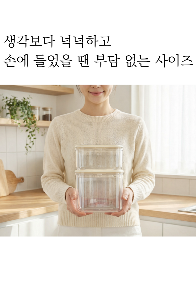Chaeseu Pyeonri Dayong Wonteochi Kaepsyul Set Je Storage Ham , Tumyeong (채로스 편리한 다용도 원터치 캡슐세제 보관함, 투명)