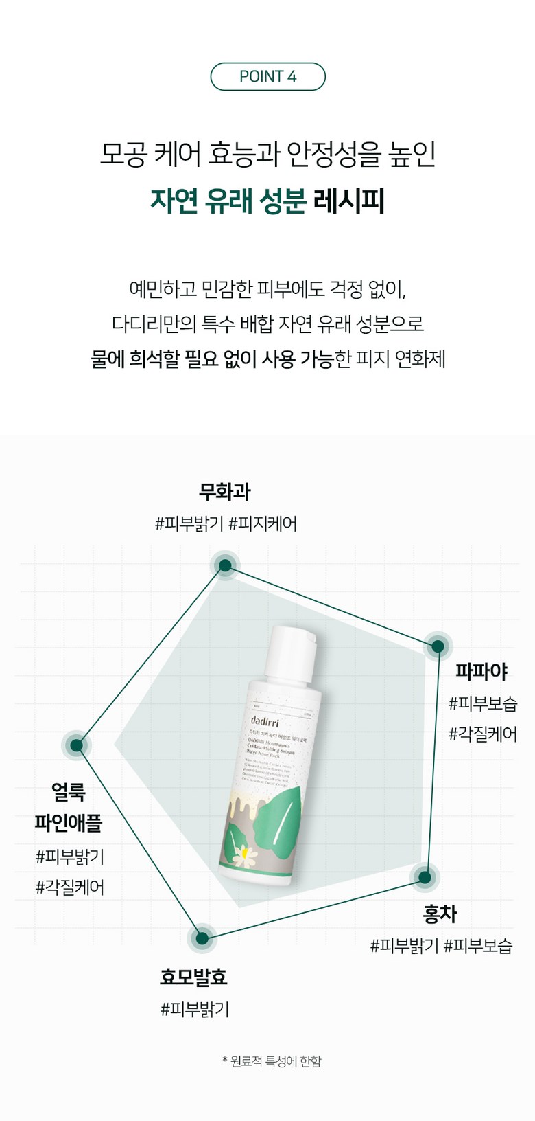 Dadiri Sebum Noka Eoseongcho Woteo Ko Pack 80 ml Blackhead Sebum Yeonhwaje , 1 Pack , 1 Pack (다디리 피지녹아 어성초 워터 코팩 80ml 블랙헤드 피지연화제, 1개, 1개입)
