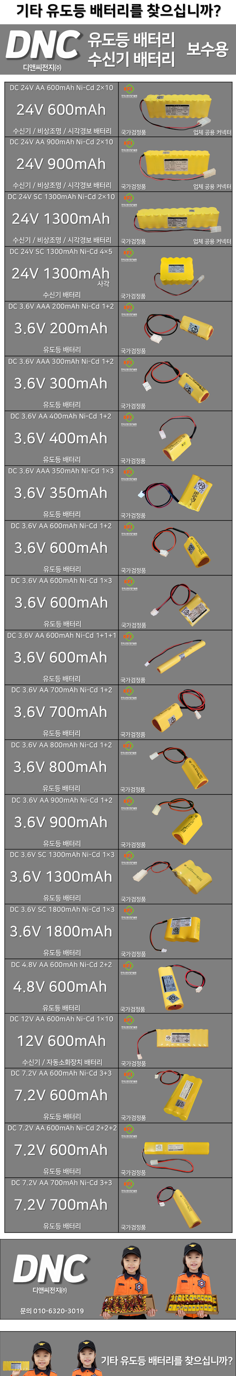 리더스 천장형 중형 유도등 배터리 3.6V700mAh / 오리지널 배터리 리더스 유도등 전용커넥터 / 중형 전체 - AA건전지 | 쿠팡