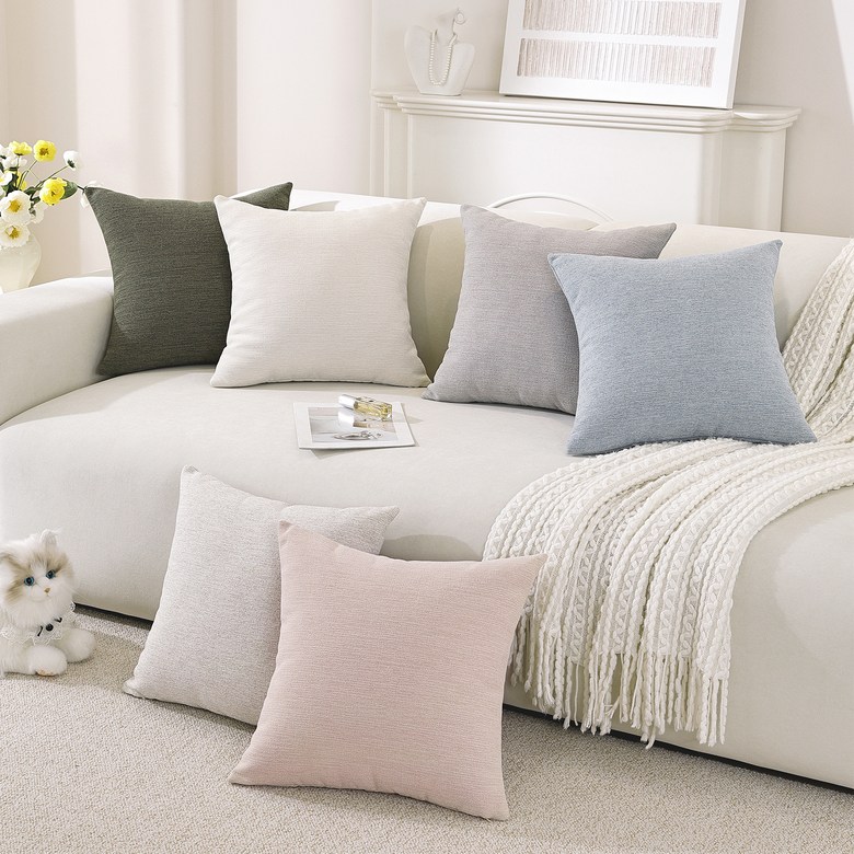 Seuta Sopa Pusyeonkeobeo Geosil Cushion Keobeo Hom Cushion Keobeo Jeongyong Sheets Sikpum (와이스타일 소파 푸션커버 거실 쿠션 커버 홈쿠션커버 가정용 장식품)