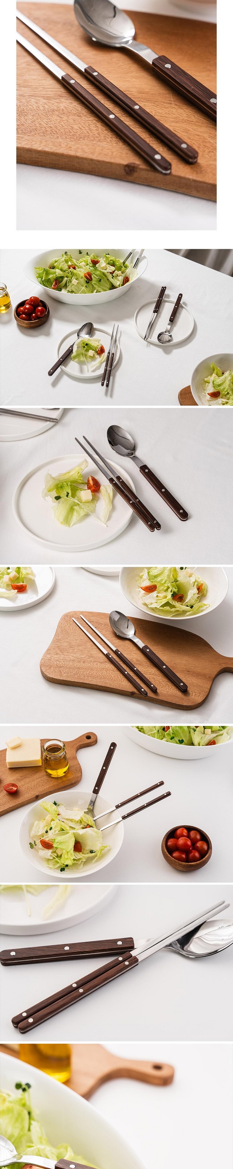 Kabinseu Heritiji Yeppeun Cutlery Set Spoon Chopsticks Sik Set 2 In , 1 Set , Cutlery 2 P+ Chopsticks 2 P, Deep Beuraun (카빈스 헤리티지 예쁜 수저세트 숟가락 젓가락 한식 세트 2인, 1세트, 수저 2P+젓가락 2P, 딥브라운)
