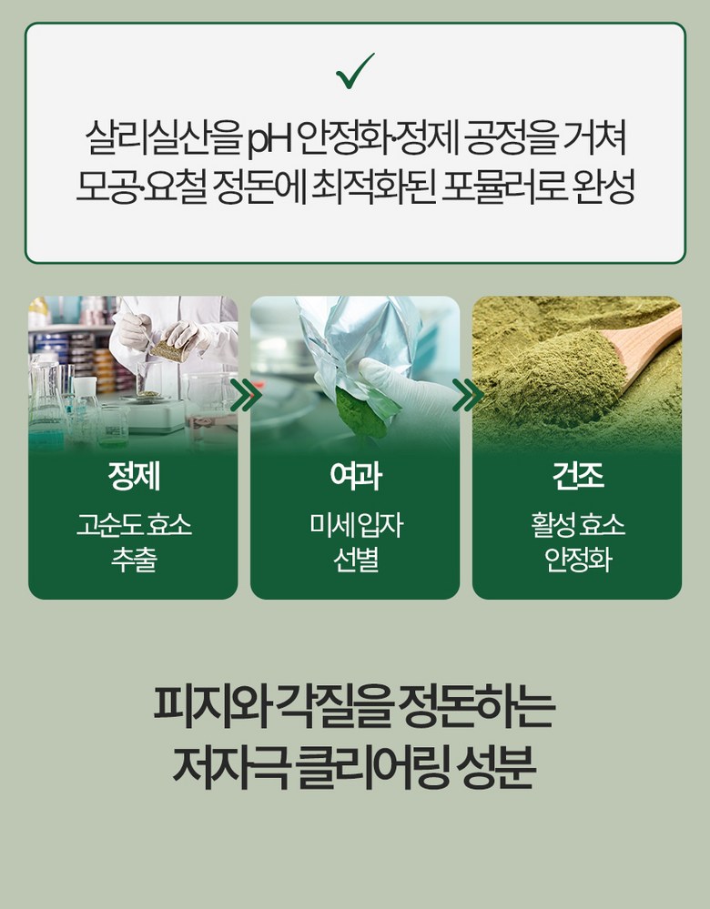 Jiemjienreukoseu Ssuk Rice Cake Soothing Green Tea Salrisilsan Hyoso Powder Cleanser , 50 g, 1 Pack (지엠지엔르코스 쑥떡 진정 녹차 살리실산 프리미엄 효소 파우더 클렌저, 50g, 1개)