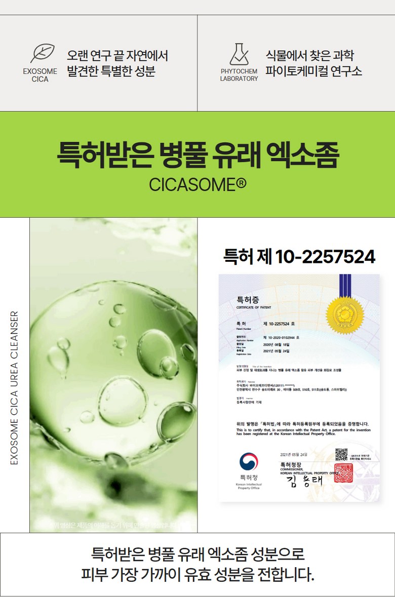 Eksojom Sika Moisture Gel Cleanser Yaksanseong Morning Acne Foam Cleansing , 1 Pack , 100 ml (엑소좀 시카 수분 젤 클렌저 약산성 아침 여드름 폼 클렌징, 1개, 100ml)