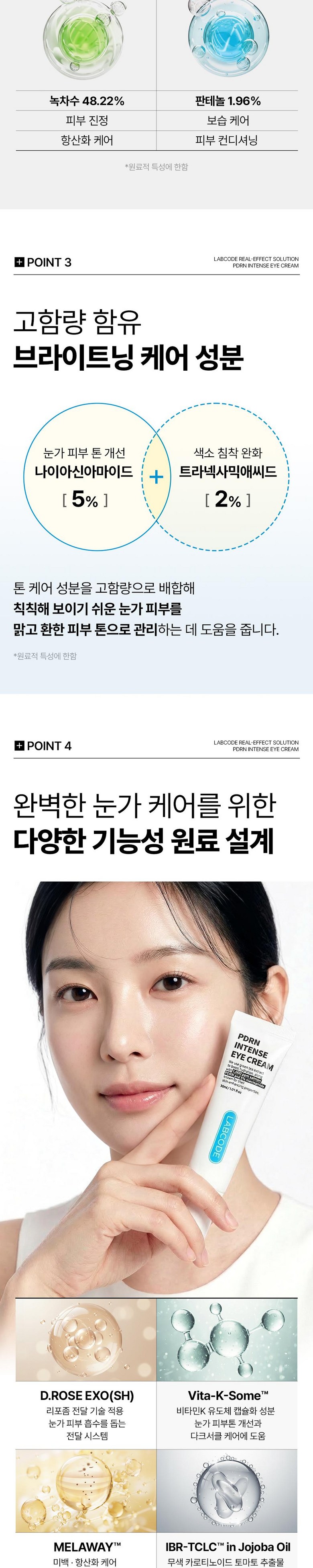 Raepkodeu PDRN Anti-Wrinkle Pack Seon Nunmit Jibangjegeo A Cream Abaek Dakeuseokeul Cream , 3 Pack , 30 ml (랩코드 PDRN 주름개선 눈밑 지방제거 아이크림 아이백 다크서클 크림, 3개, 30ml)