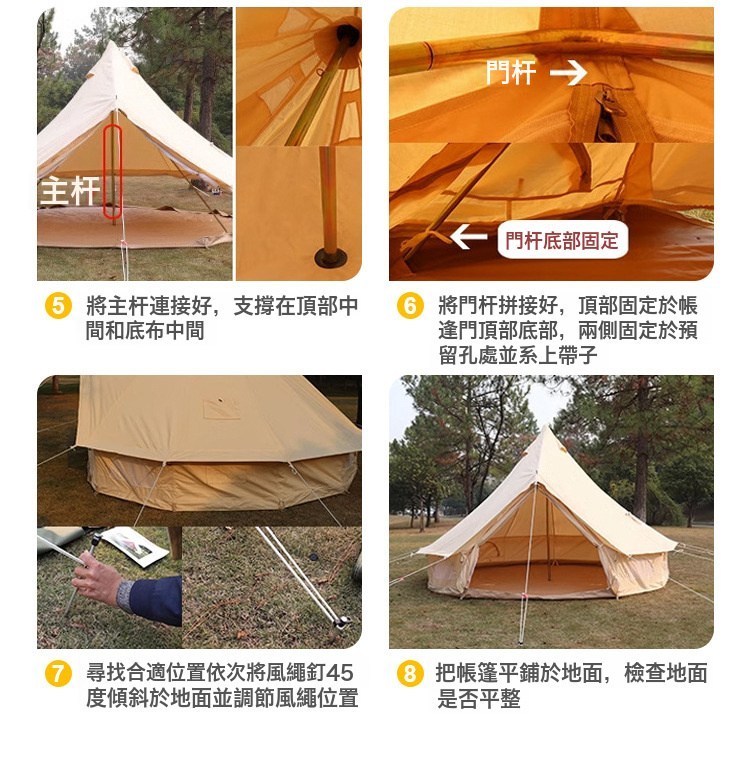 VANLUEE 兒童遊戲帳篷評價:6M白色牛津布款適合親子露營嗎?我的空間感與價格心得 (15/19)