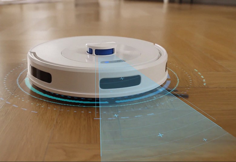 [신제품] 홈리아 로봇청소기 스마트 물걸레 청소 강력 흡입 자동충전, 화이트