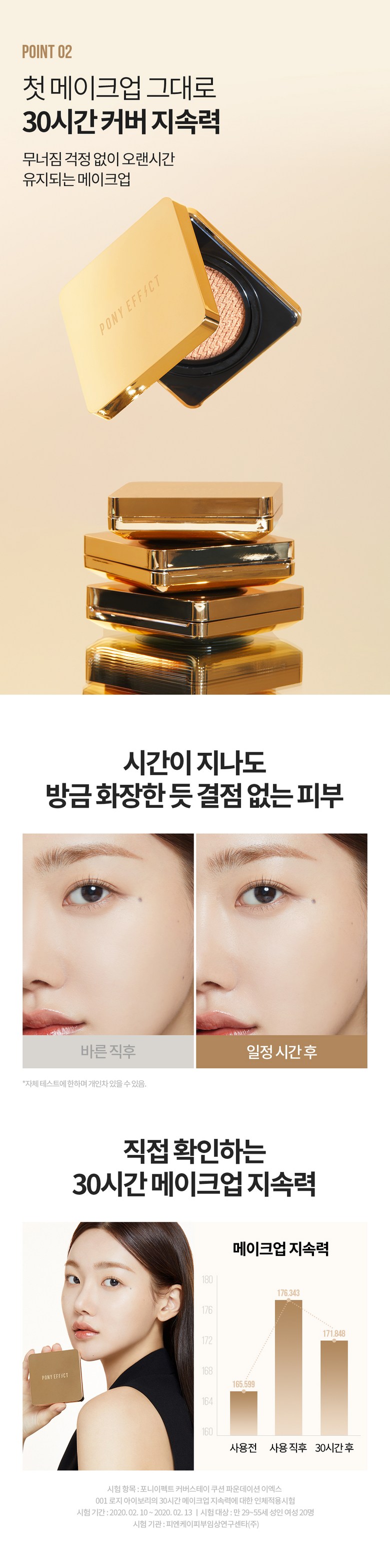 Packets Nipekteu Keobeoseute Cushion Foundation EX Bonpum 15 g + Ripil 15 g Set , 002 Natural Abori , 1 Pack (포니이펙트 커버스테이 쿠션 파운데이션 EX 본품 15g + 리필 15g 세트, 002 내추럴아이보리, 1개)