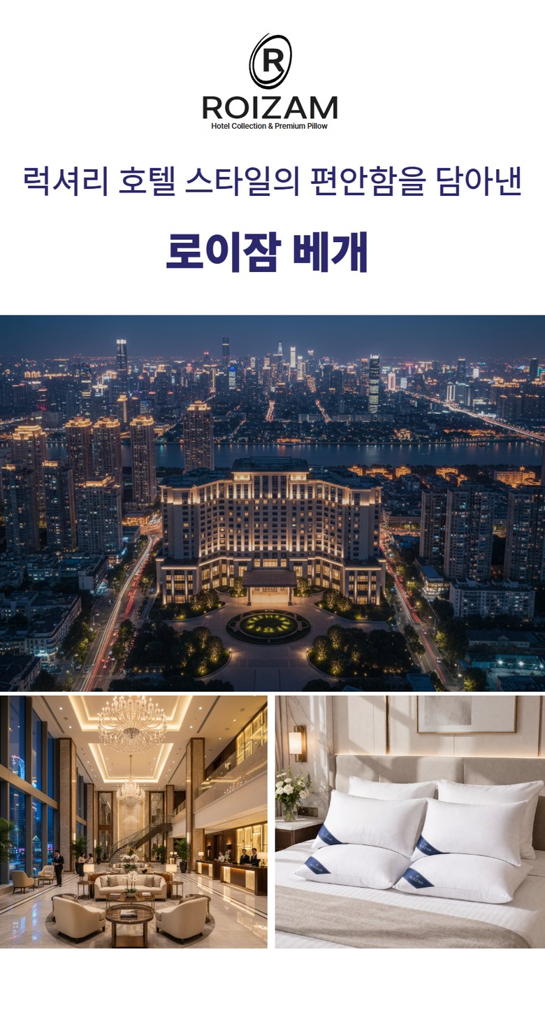 Jam Pyeonan 5 Seong Grade Suk Noodles Hotel Be Pack , 2 Pack , Milkeu White (로이잠 편안한 5성급 숙면 호텔 베개, 2개, 밀크화이트)